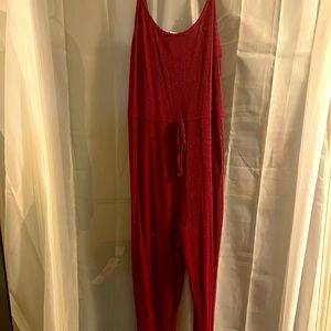 Rue 21 Burgundy/Maroon Jumpsuit
